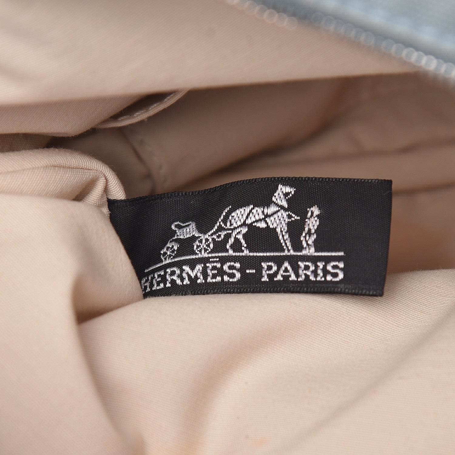 Hermes Cotton Canvas Bolide Travel Cosmetic Pouch MM 8 of 11