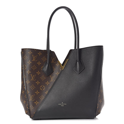 Louis Vuitton Calfskin Monogram Kimono Tote Black 1 of 14