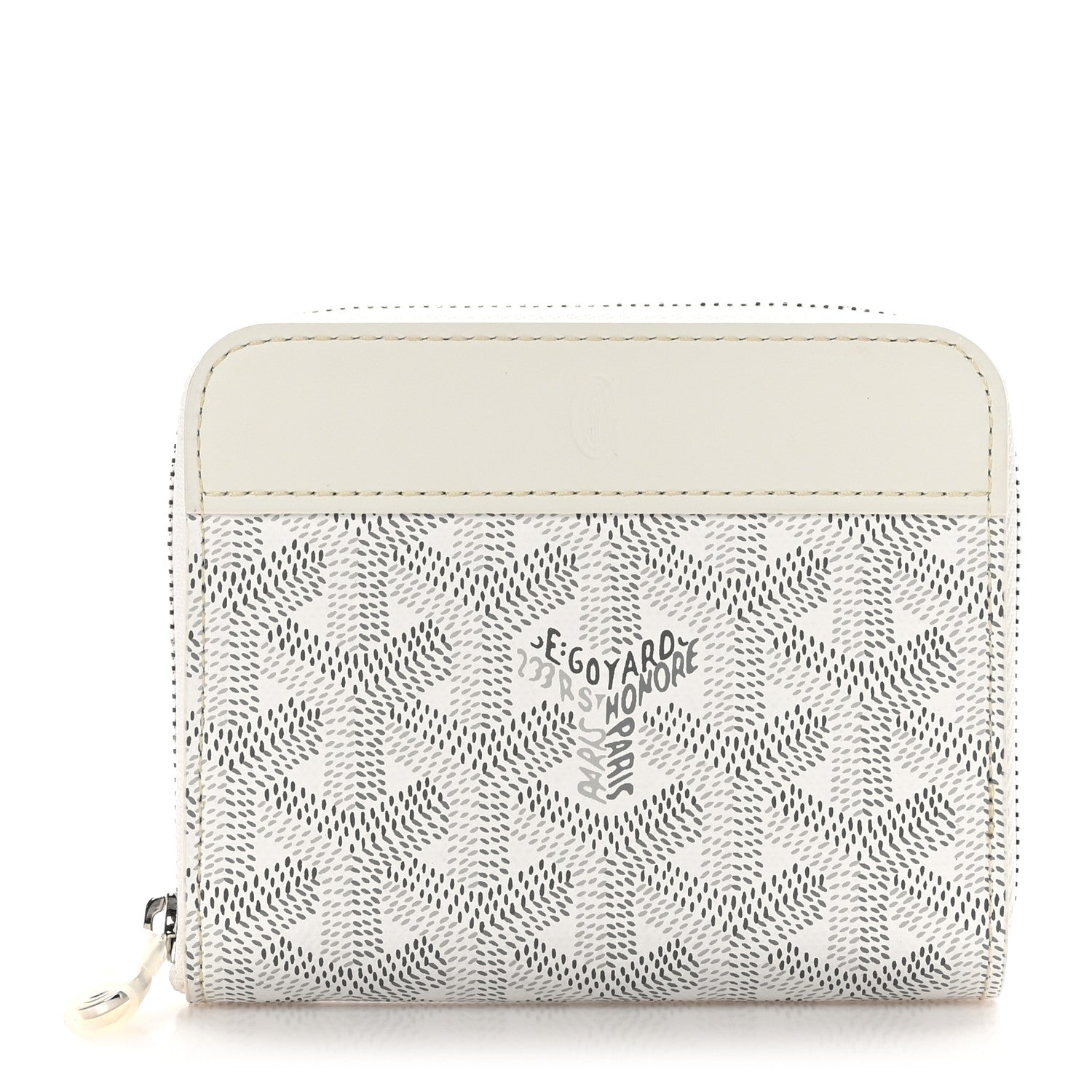 Goyard Goyardine Matignon PM Wallet White 1 of 9
