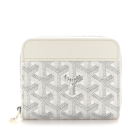 Goyard Goyardine Matignon PM Wallet White 1 of 9