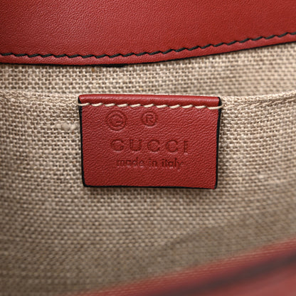 Gucci Microguccissima Medium Emily Chain Shoulder Bag Red 6 of 10