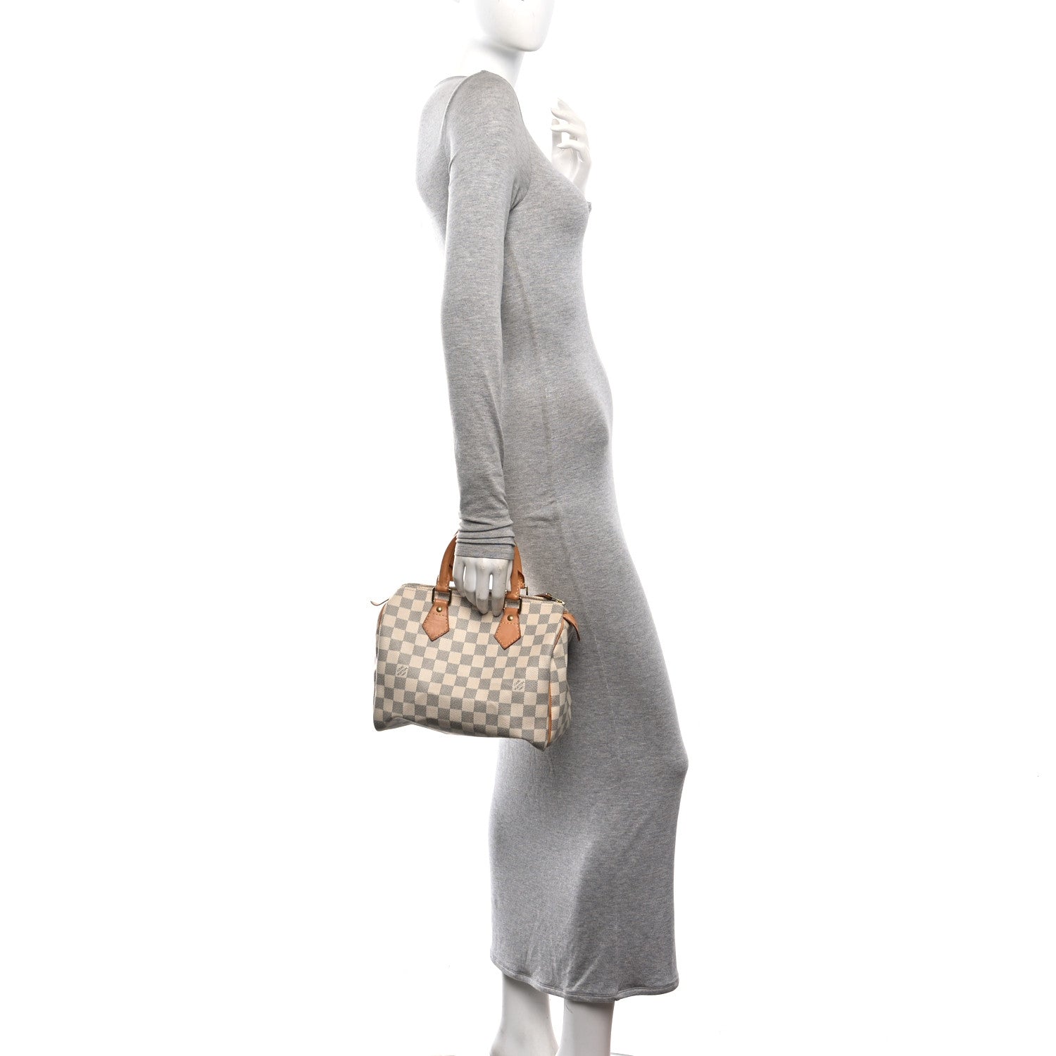 Louis Vuitton Damier Azur Speedy 25 2 of 10