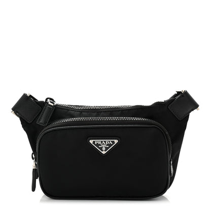 Prada Re-Nylon Saffiano Belt Bag Black 1 of 10