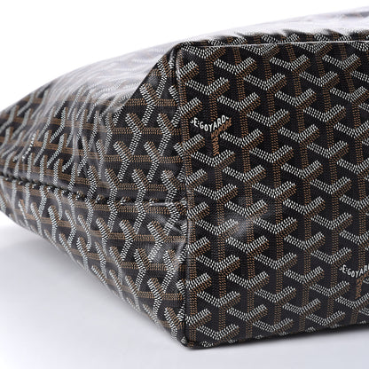 Goyard Goyardine Saint Louis GM Black Gold 6 of 9