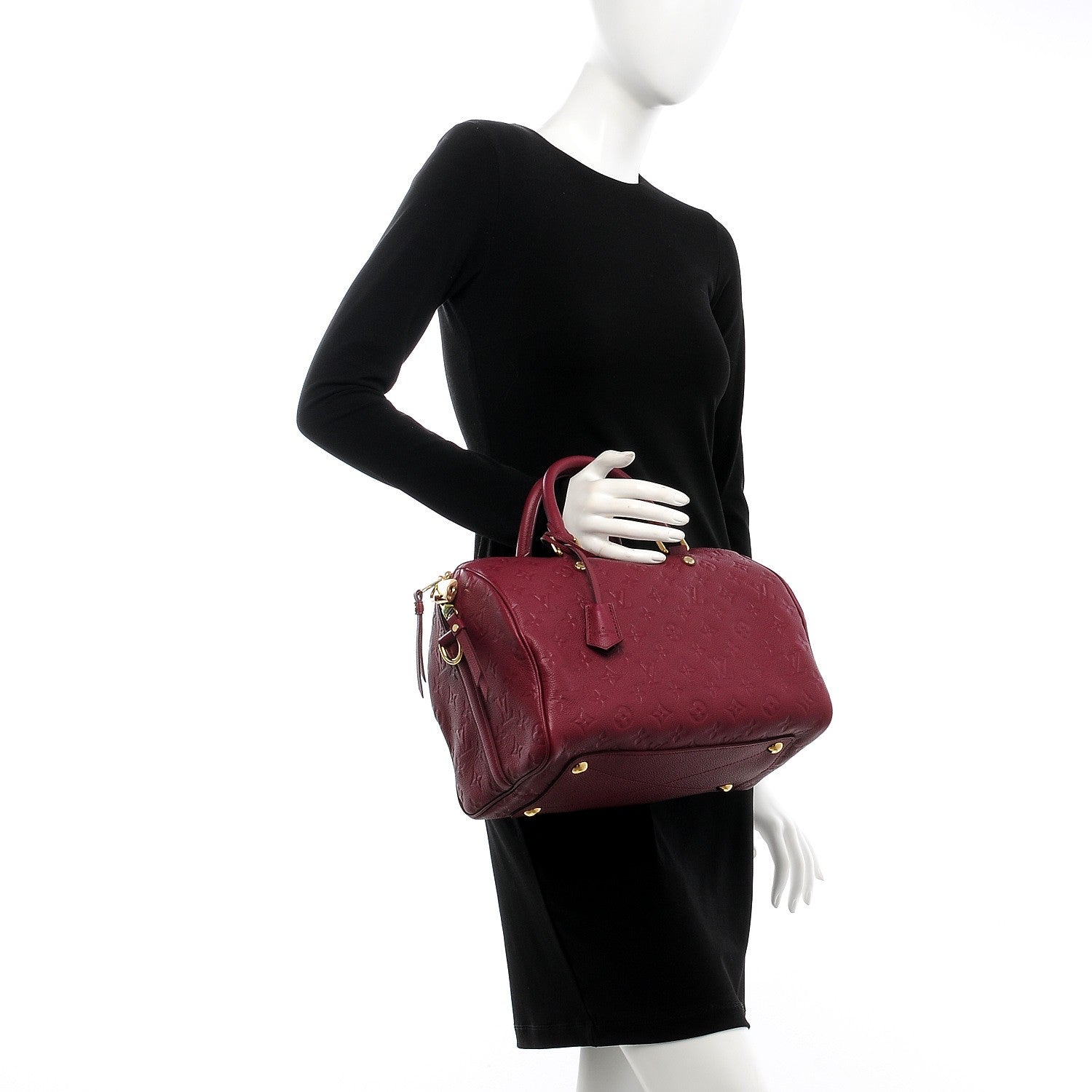 Louis Vuitton Empreinte Speedy Bandouliere 30 Aurore 3 of 12