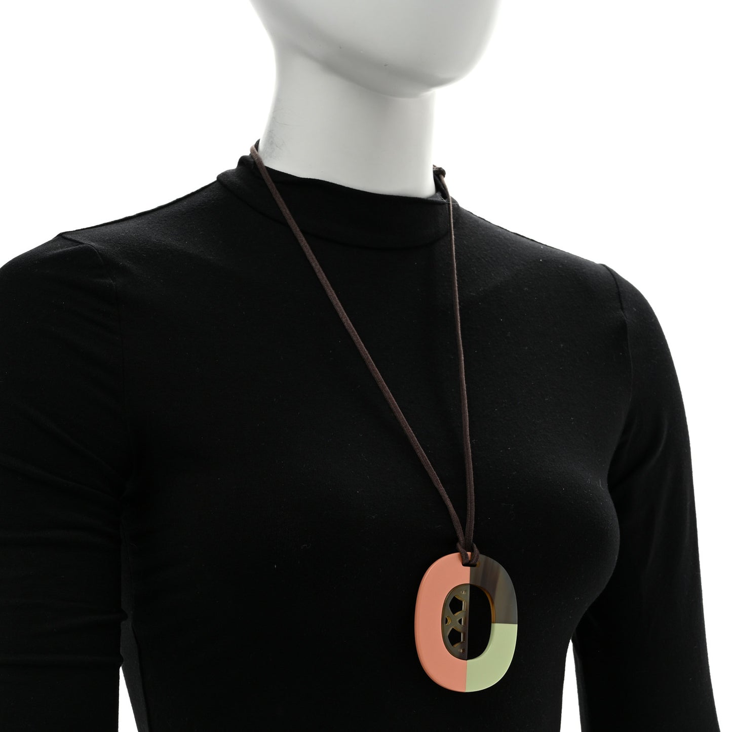 Buffalo Horn Lacquer Lift Necklace Songe