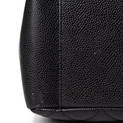 Chanel Caviar Quilted Grand Shopping Tote GST Black 10 of 14