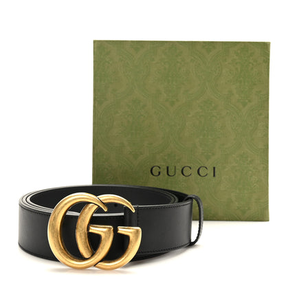Gucci Calfskin Double G 40mm Belt 120 48 Black 2 of 6