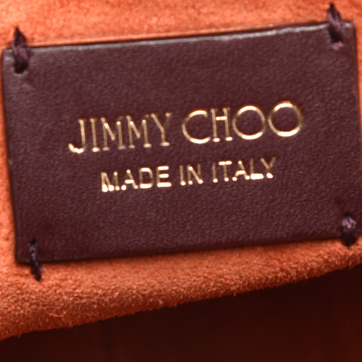 Jimmy Choo Suede Small Varenne Bowling Bag Brown 6 of 8