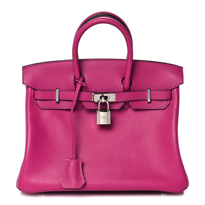 Hermes Swift Birkin 25 Rose Pourpre 1 of 34