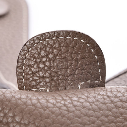 Hermes Taurillon Clemence Evelyne III GM Etoupe 7 of 7