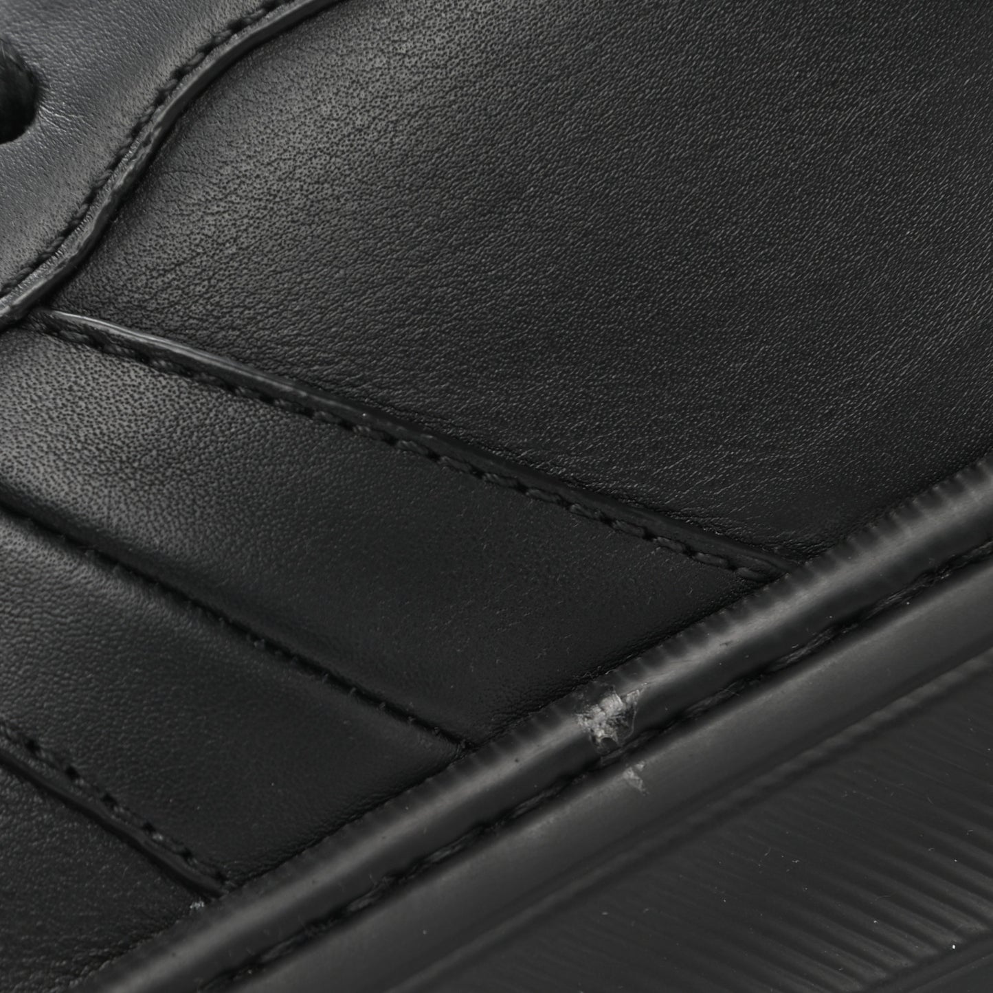 Calfskin Mens The Speedster Sneakers 43.5 Black