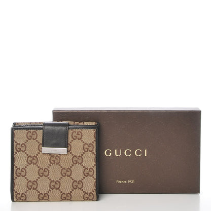 Gucci Monogram Compact Wallet Dark Brown 11 of 11