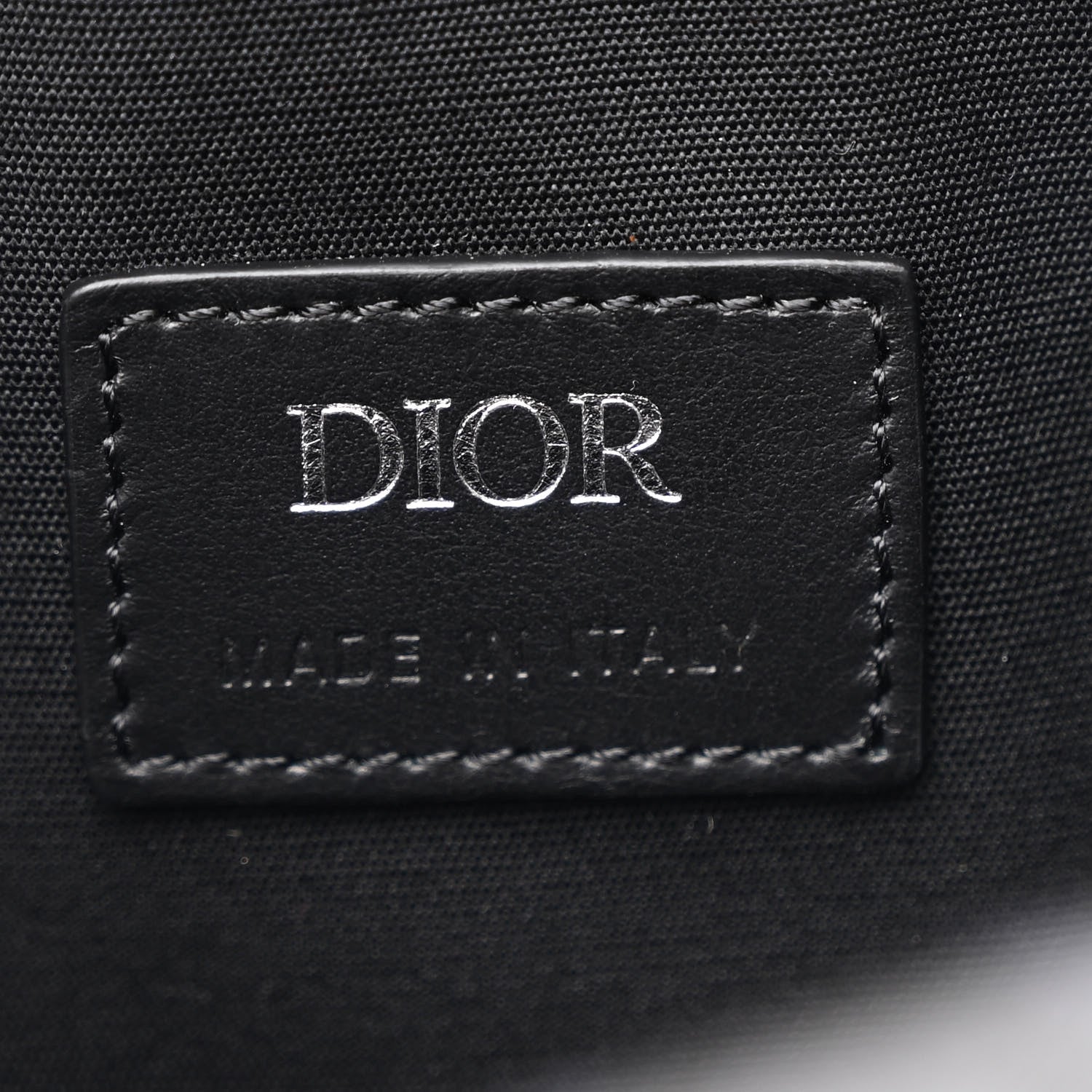 Christian Dior Canvas CD Diamond Lingot 22 Bag Black 6 of 10