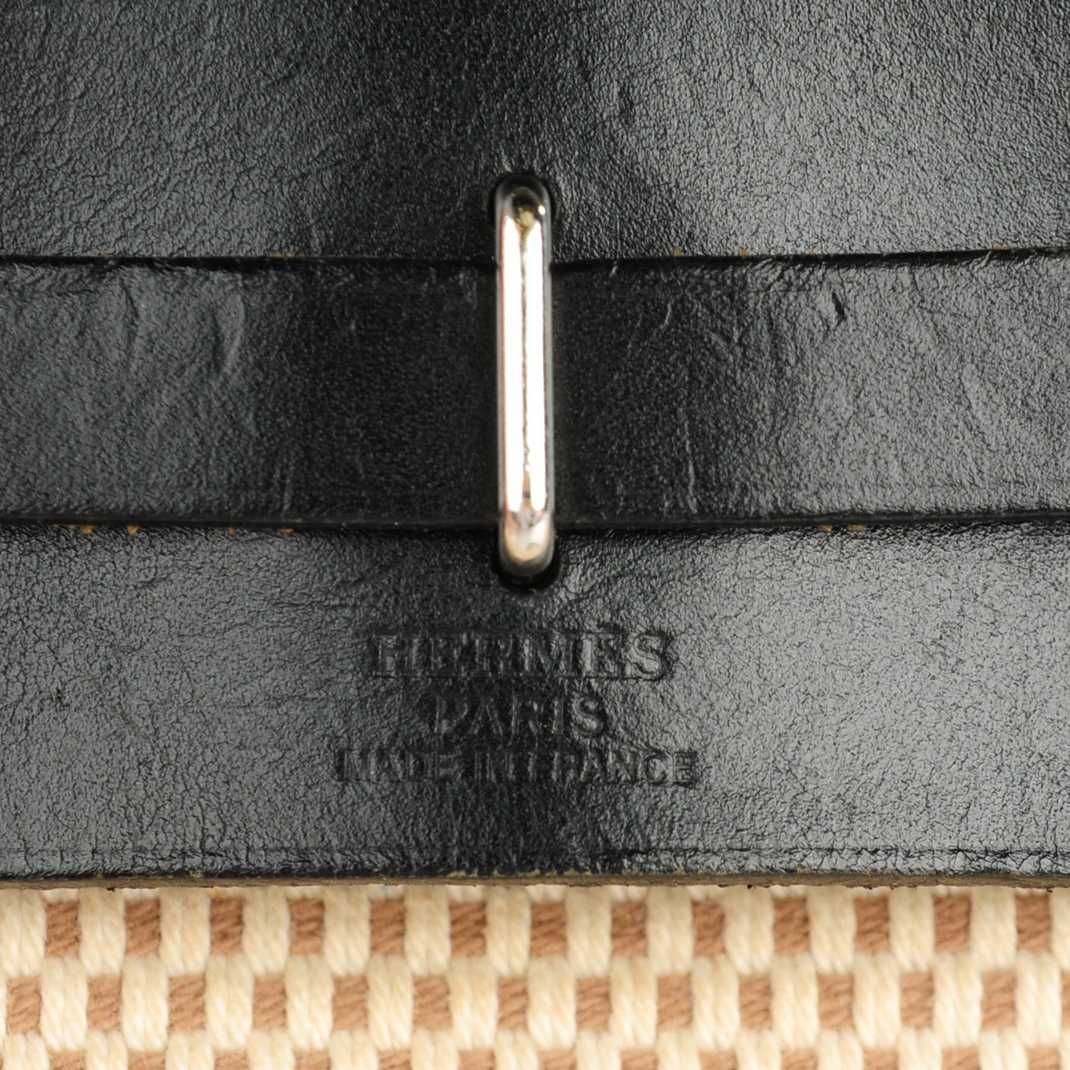 Hermes Toile Herbag TPM Natural Black 7 of 15