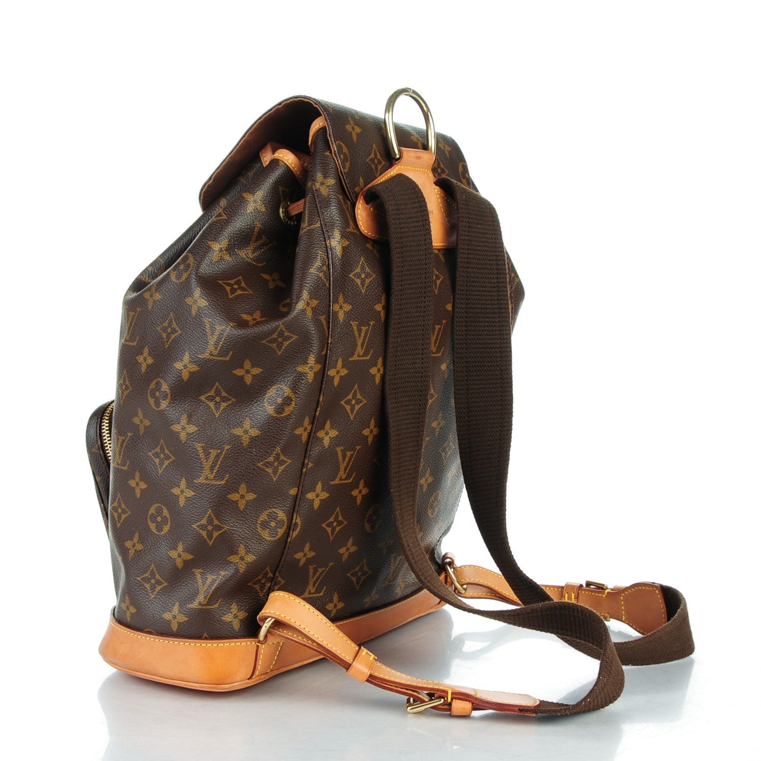 Louis Vuitton Monogram Montsouris GM Backpack 3 of 7