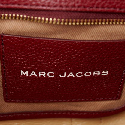 Marc Jacobs Grained Calfskin Small The Tote Bag Cherry 6 of 11