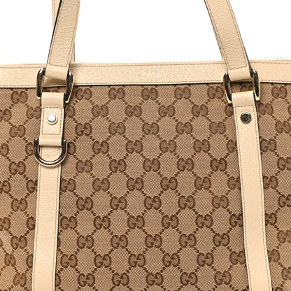 Gucci Monogram Medium Abbey Tote Off White 8 of 10