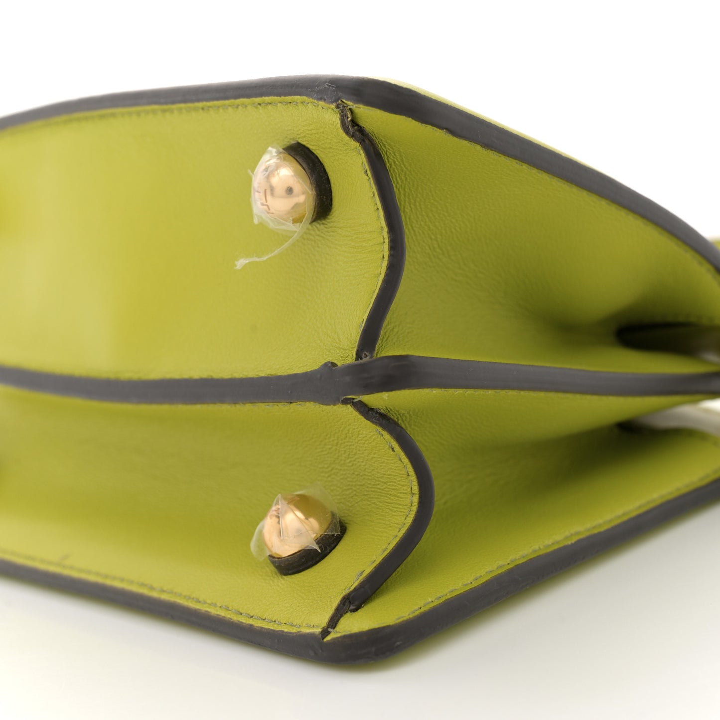 Shiny Nappa Petite Peekaboo I SEE U Satchel Wasabi