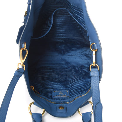 Prada Vitello Daino Tote Cobalto 5 of 15