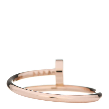 Cartier 18K Pink Gold Small Juste Un Clou Ring 56 7.5 3 of 5