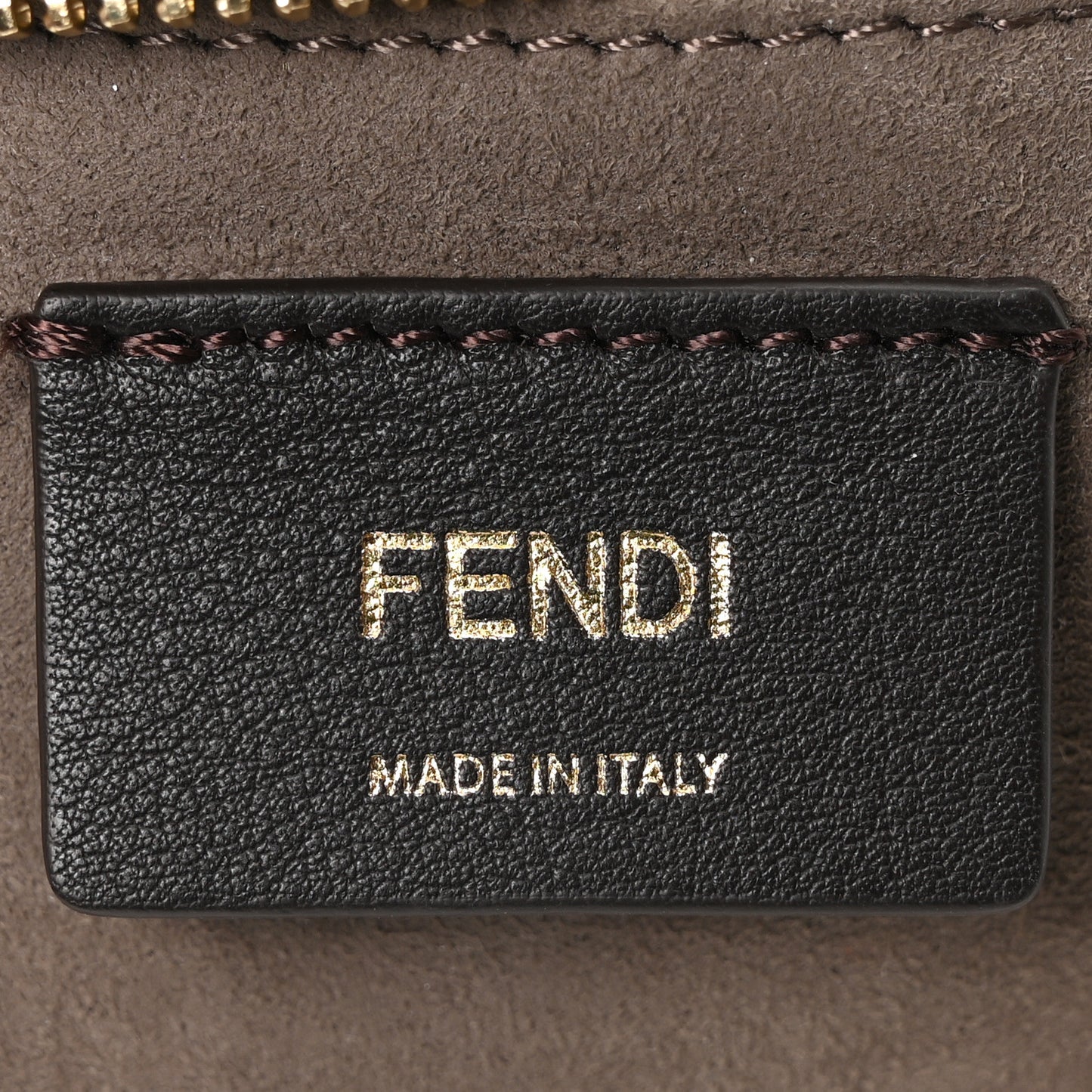 Vitello Century Velvet F is Fendi FF Multicolor Bi-Color Camera Case Fango Black Multicolor
