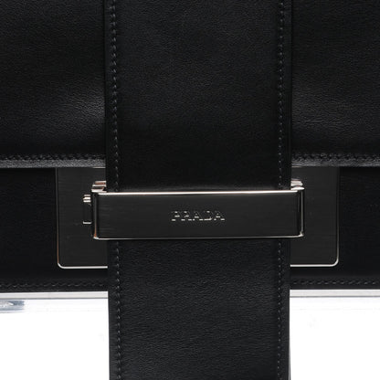 Prada City Calf Ribbon Bag Nero Black 3 of 7
