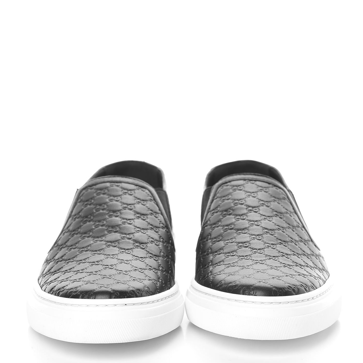 Microguccissima Womens Slip On Sneakers 37 Black