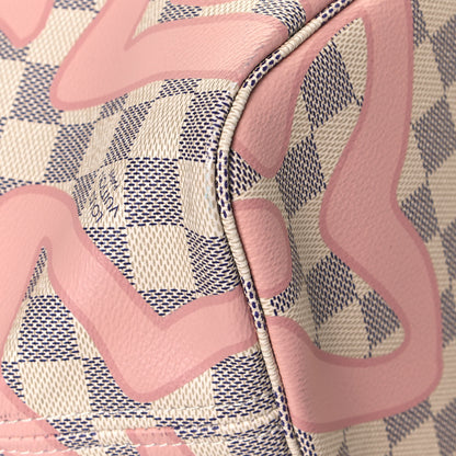 Louis Vuitton Damier Azur Tahitienne Neverfull MM 11 of 17