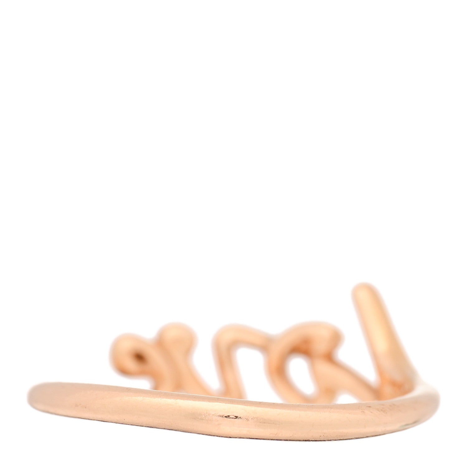 Tiffany 18K Rose Gold Mini Paloma's Graffiti Love Ring 49 5 3 of 5