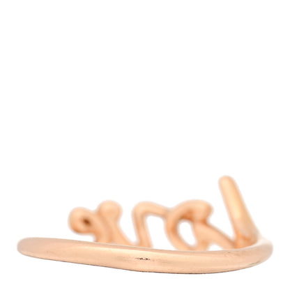 Tiffany 18K Rose Gold Mini Paloma's Graffiti Love Ring 49 5 3 of 5