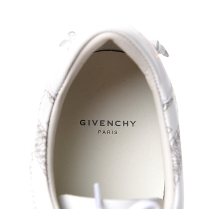 Givenchy Calfskin Logo Chain Print Urban Street Sneakers 39 White 8 of 11