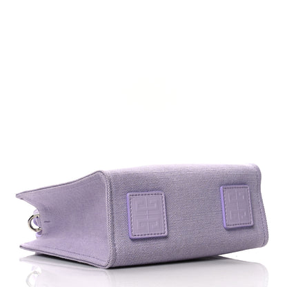 Givenchy Canvas Mini Bond Shopper Tote Mauve 4 of 9