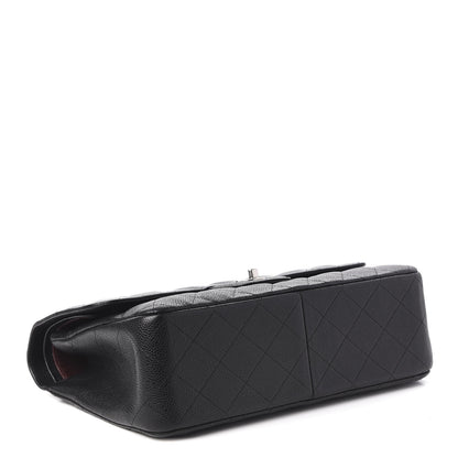Chanel Caviar Quilted Jumbo Double Flap Black 4 of 11