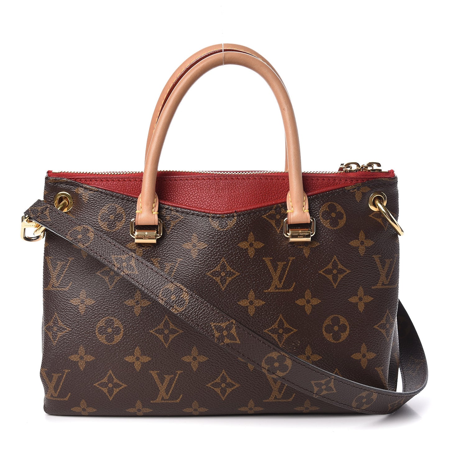 Monogram Pallas BB Cherry