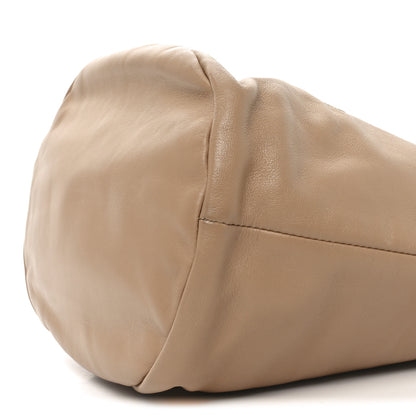 Chanel Calfskin CC Bucket Bag Beige 10 of 10
