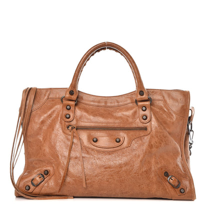 Balenciaga Agneau Classic Hardware City Marron Cannelle 1 of 13