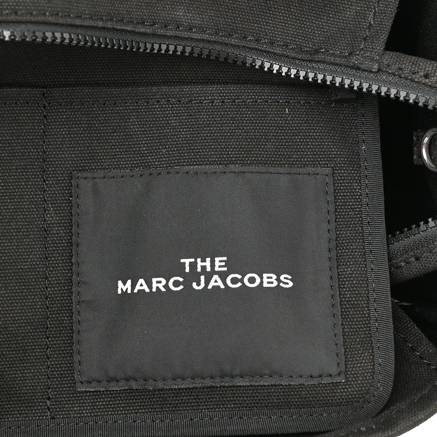 Marc Jacobs Cotton Canvas Medium The Tote Black 6 of 10