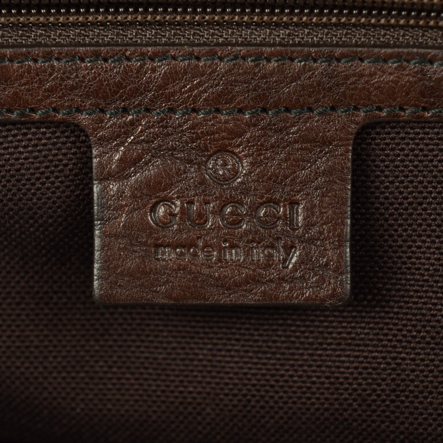 Gucci Crystal Monogram Large Babouska Dome Bag Brown 6 of 7