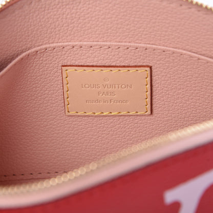 Louis Vuitton Monogram Giant Cosmetic Pouch Rouge 6 of 9