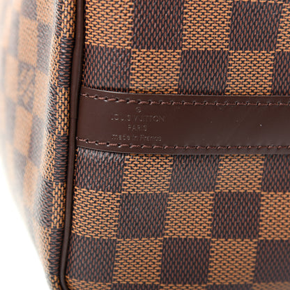 Louis Vuitton Damier Ebene Speedy Bandouliere 25 8 of 9