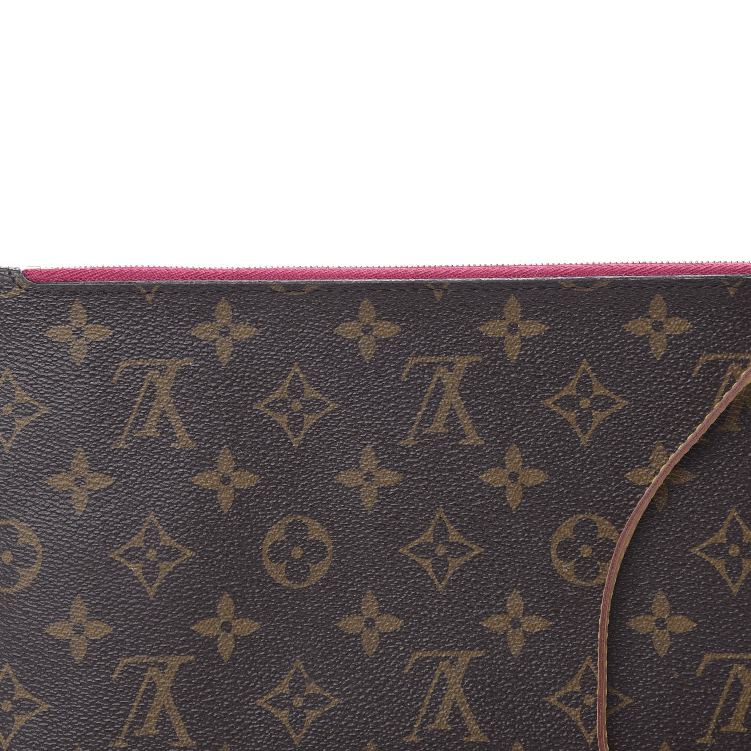 Louis Vuitton Monogram Neverfull MM GM Pochette Pivoine 8 of 8