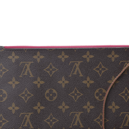 Louis Vuitton Monogram Neverfull MM GM Pochette Pivoine 8 of 8
