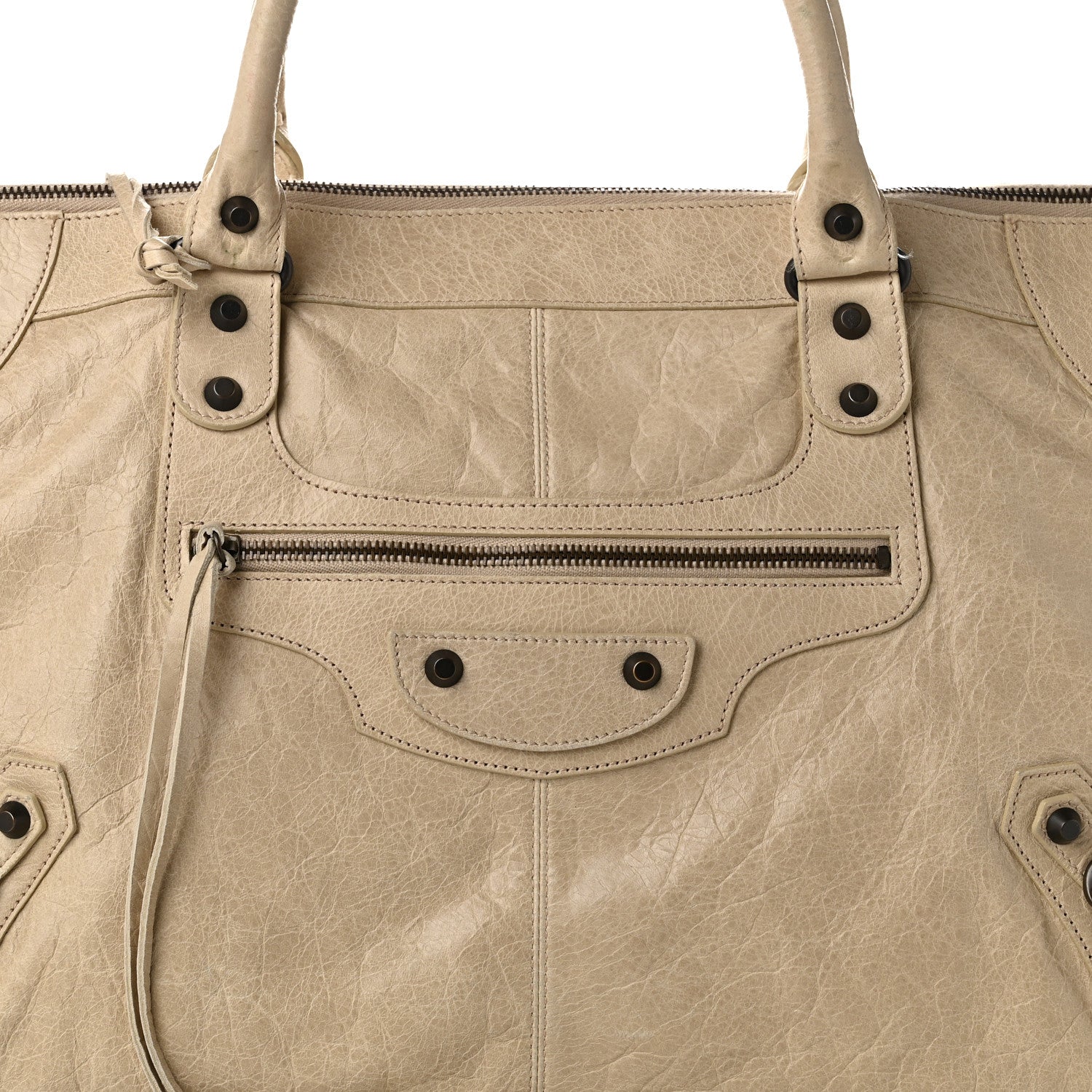 Balenciaga Agneau Classic Hardware Work Praline 8 of 10