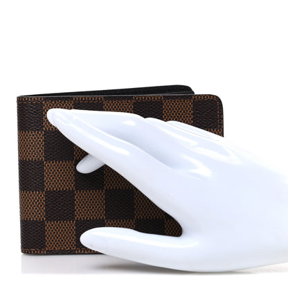 Louis Vuitton Damier Ebene Slender Wallet 2 of 8