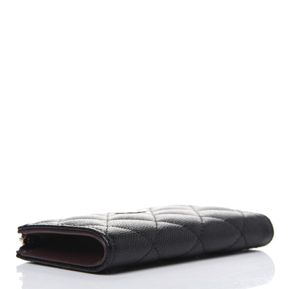 Chanel Caviar Quilted Key Holder Case Black 5 of 12