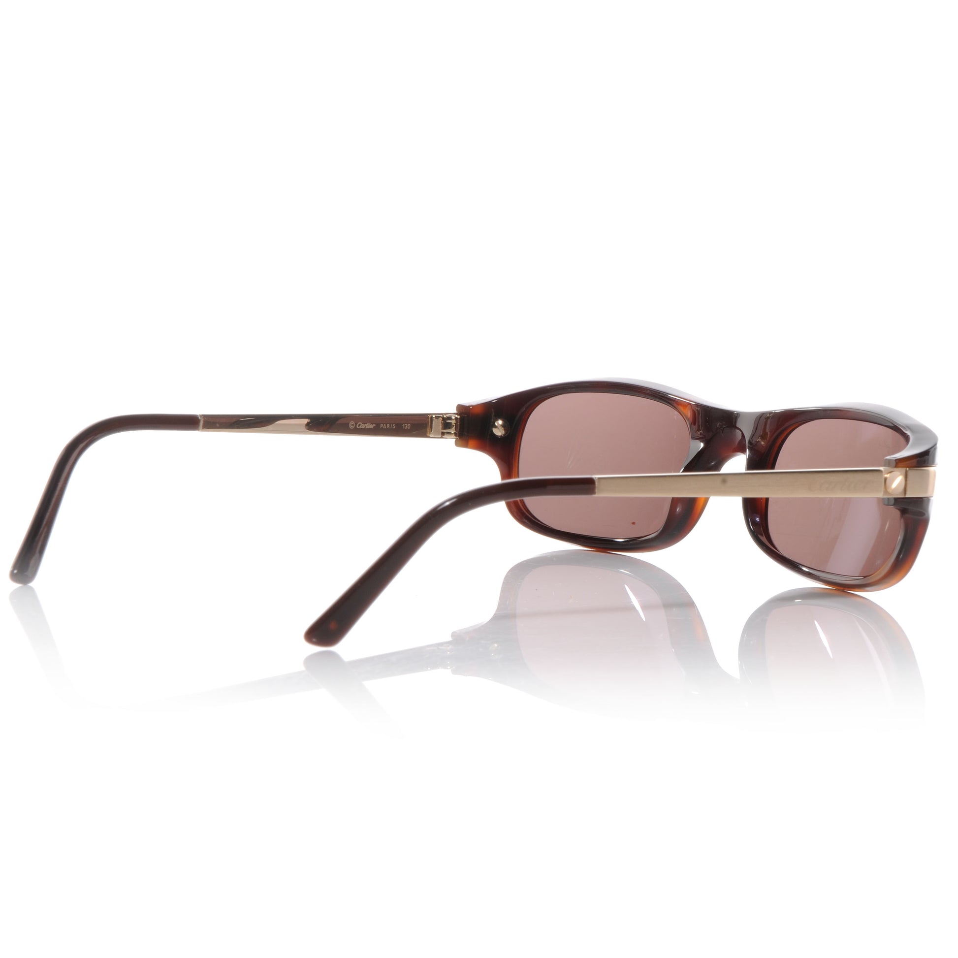 Cartier Sunglasses 130 Tortoise 2 of 4