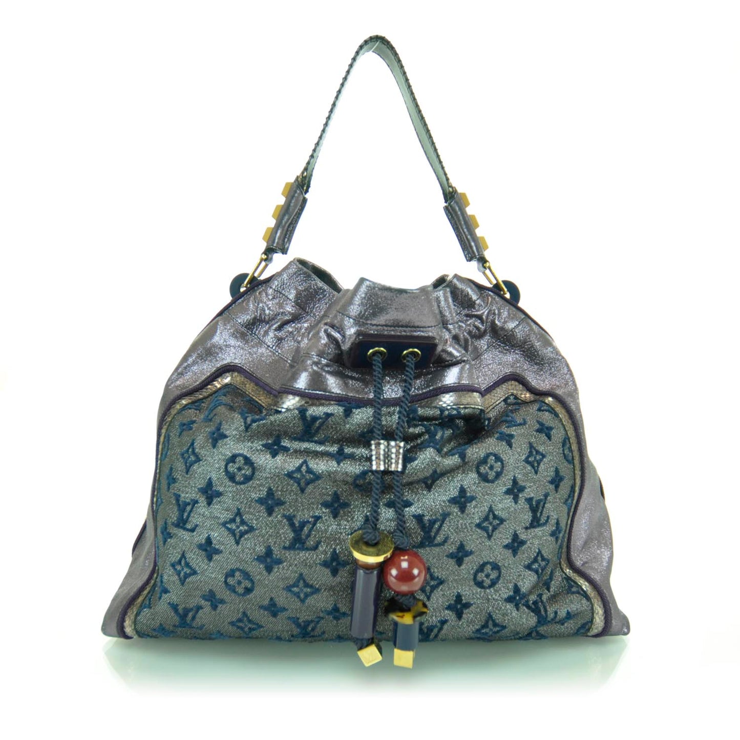 Monogram Lurex Bluebird