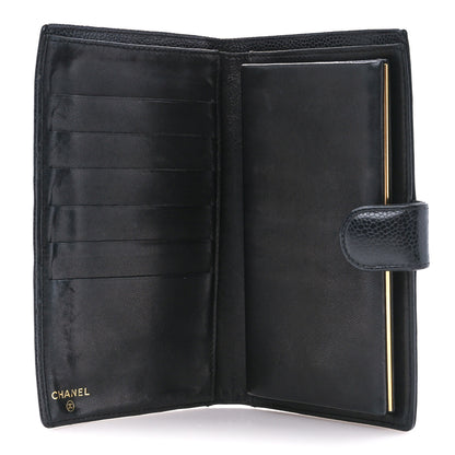 Chanel Caviar Timeless CC Zipped Pocket Wallet Black 7 of 14