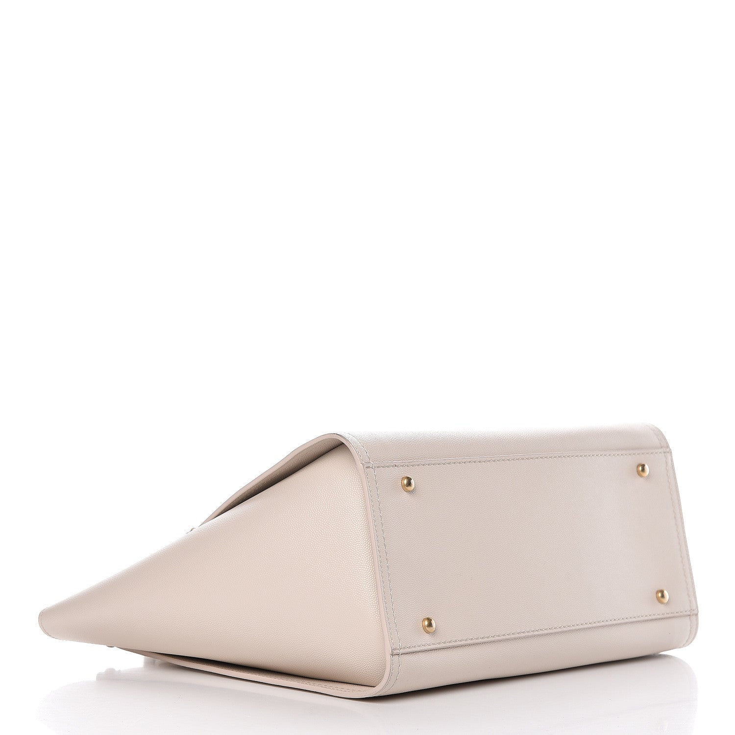 Chanel Caviar Small Studded Deauville Tote Ivory 4 of 10